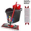 Produktbild: Vileda Bodenwischer UltraMax 2in1, 157155, Flachwischer 35cm, 2 Wischbezüge, Eimer und Presse