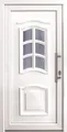 Produktbild: Panto Haustür Modell K003 DIN rechts weiß 110 x 210 cm
