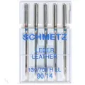 Produktbild: Schmetz Leder-Nadeln 5er Packung Stärke 90