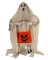 Produktbild: Scary Geist Halloween Animatronic mit Kürbistasche 90cm
