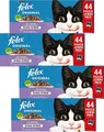Produktbild: 4 x Felix Original Jumbo Pack (€ 4,66/kg) Gemischte Vielfalt Gelee - 176 x 85 g