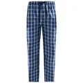 Produktbild: GÖTZBURG Pyjamahose Pure Cotton mit Knopfleiste und Kordelzug blau 54