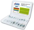 Produktbild: Pollin Widerstands Sortiment Metallschicht 400 Stk., 0,5 W, 1% MRS400SE96W050