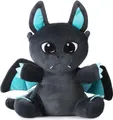 Produktbild: Corimori 1849 - „Spark“ der Drache Plüschtier Kuscheltier Stofftier, Kinder Baby Jungen Mädchen, 30cm, Schwarz