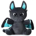 Produktbild: corimori 1849 Spark der Drache Plüschtier Kuscheltier Stofftier, Kinder Baby Jungen Mädchen, 30cm, Schwarz, Blau
