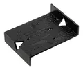 Produktbild: Gedotec Bohrschablone Topfscharnier Bohrlehre Möbelscharnier - BLACK JIG | Schablone für Lochreihe mit 32 mm Raster | Kunststoff schwarz | 1 Stück - Ankörn-Schablone für Küchen-Scharniere & Topfbänder