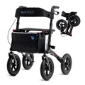 Produktbild: Rollator Outdoor - mit Luftbereifung - faltbar, leicht, mit Tasche - Gelände