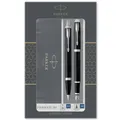 Produktbild: Parker IM Duo-Geschenkset mit Kugelschreiber und Füller   Hochglänzend Schwarz m