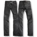 Produktbild: Rokker The Black Diva Damen Motorrad Jeans, schwarz, Größe 27