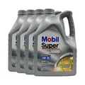 Produktbild: MOBIL Super 3000 Formula V 5W-30 Motorenöl BMW Longlife-04, MB 229.51, 4x5 Liter