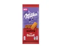 Produktbild: MILKA Schokolade, Milka EXTRA Lotus Biscoff Alpenmilch Schokoladentafel Packung 190g