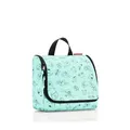 Produktbild: reisenthel toiletbag Kids Cats and Dogs Mint - praktischer Kulturbeutel mit Haken, wasserabweisendes Material