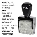 Produktbild: trodat Creative Mini Motivstempel Böse Sprüche 30 x 5 mm, 1 St.