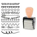 Produktbild: Trodat Stempel- & Kissen Set Creative Mini Böse Sprüche schwarz (205758)
