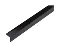 Produktbild: Alberts Profil Alberts 433000 Winkelprofil, selbstklebend, Kunststoff, schwarz glänze, Alberts PVC-U Winkelprofil Kantenschutz L-Profil selbstklebend 1000 x