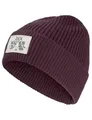 Produktbild: Jack Wolfskin Unisex Badge Beanie-Mütze, Amaranth, Einheitsgröße EU