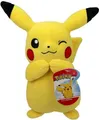 Produktbild: Pokemon Pikachu Winking 20.3cm Kuscheltier Brandneu mit Etiketten Offiziell