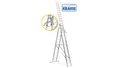 Produktbild: 4009199129727 Drabina KRAUSE TRIBILO MONTO 3X14 129727 KRAUSE