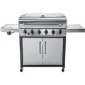 Produktbild: Char-Broil Gasgrill Convective 640 S mit 6 Brennern und Seitenkocher Edelstahl