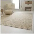 Produktbild: Steffensmeier Wollteppich Landshut, Rechteckig, Handwebteppich, Handweb Teppich, reine Schurwolle beige Rechteckig | 200 cm x 290 cm