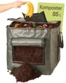 Produktbild: Praknu Thermokomposter 85L Thermo Komposter - Platzsparender Schnellkomposter – Thermo, 85 l, Indoor/Outdoor - für schnelle Komposterde, Perfekt für Garten