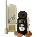 Produktbild: MS-Steinzeug 10 Ltr. Gärtopf-Set mit Hobel, Stampfer und Gabel, 3212