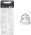 Produktbild: EWANTO miniFit 10er Blister 10 mm Power wie Oticon Kuppeln Ex-Hörer