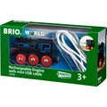 Produktbild: BRIO World Schwarze Akku-Lok mit Micro-USB, Spielfahrzeug (schwarz)