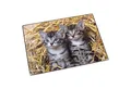 Produktbild: Läufer Schreibtischunterlage Läufer Schreibunterlage Katzen im Stroh, 400 x 530 mm