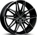 Produktbild: GMP Specter black diamond 9x19 ET40 - LK5/114.3 ML64.1 Alufelge schwarz
