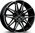 Produktbild: 4x Alufelgen Gmp Specter Black diamond 9x19 ET40 LK5 114 19 Zoll Felgen Alu
