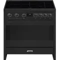 Produktbild: Smeg B95IMAN9 Induktions-Standherd Anthrazit