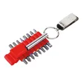 Produktbild: Würth Bitset Bitsatz Bitsortiment magnetischer Bithalter Metall-Gürtelclip 203
