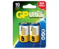 Produktbild: 4891199100390 BATERIA ULTRA+ ALKALINE 1.5V LR14 C 2 SZTUKI GP BATTERY