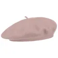 Produktbild: Barascon Baskenmütze mit Kaschmir Wollbaske Baske Herrenbaske Damenbaske (One Size - Altrosa)