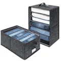 Produktbild: ® Hosen Organizer Für Kleiderschrank - 2er-Set - Perfekte Schrank Organizer I...