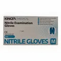 Produktbild: Kingfa Nitrilhandschuhe Blau 1000 Stk puderfrei latexfrei EN455 CAT III 10 x 100