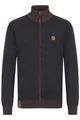 Produktbild: Indicode IDAndy Herren Strickjacke Cardigan Grobstrick Pullover mit Stehkragen Reißverschluss Baumwollmischung Regular fit, Größe:L, Farbe:Navy (400)