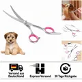 Produktbild: Hochleistungs Hundepflege Schere aus Titanbeschichtetem Edelstahl | Ergonomisch