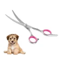 Produktbild: Hundepflege Edelstahl Trimmer Set Ausdünnung Gerade Gebogen Haustier 4tlg