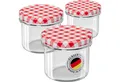 Produktbild: Wellgro Vorratsglas Einmachgläser mit Schraubdeckel 235ml - Deckel To 82, (25-tlg)