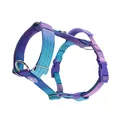 Produktbild: Spark Paws No Pull Hundegeschirr mit Griff für große Hunde, strapazierfähiges Hundegeschirr für große, kräftige Rassen, verstellbar, gepolstertes Y-förmiges Halfterdesign - 90s Retro - L