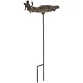 Produktbild: Beliani Garten-Vogeltränke, Braun, Metall, 27x65x27 cm, Gartenzubehör, Gartenpflege, Vogelhäuser