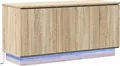 Produktbild: vidaXL TV-Schränk Sonoma-Eiche 100 x 38 x 49 cm Holzwerkstoff