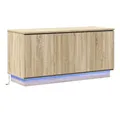 Produktbild: vidaXL TV-Schrank TV-Schränk Sonoma-Eiche 100 x 38 x 49 cm Holzwerkstoff (1-St)