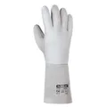 Produktbild: 12er PACK(Paar) teXXor® Schweißerhandschuh ARGON I natur 1228_8 Gr.8 Ziegen-/Sch