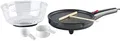 Produktbild: Rosenstein & Söhne 3in1-Crêpe-, Popcornmaker und elektrische Pfanne, 800 Watt, Ø 20 cm (Pfannen)