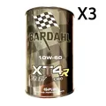 Produktbild: 3 Lt Liter Öl Motorrad Bardahl XT4-R Racing C60 39.67 10W60 Ab Wettspiel Turnier