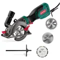 Produktbild: HYCHIKA 750W Mini-Kreissäge: Kraftvoll und vielseitig für jeden Heimwerker