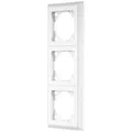 Produktbild: REV 3fach Abdeckung Rahmen PrimaLuxe Weiß 0511702992 1 St.